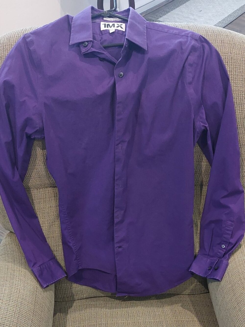 Express Purple Dress Shirt